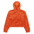 Basketball &God Vertical Outrageous Women’S Crop Windbreaker